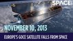 OTD In Space - November 10: Europe’s GOCE Satellite Falls From Space