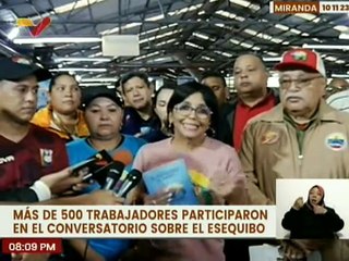 Video herunterladen: Vicepresidenta Ejecutiva hace un llamado al pueblo venezolano a defender El Territorio Esequibo