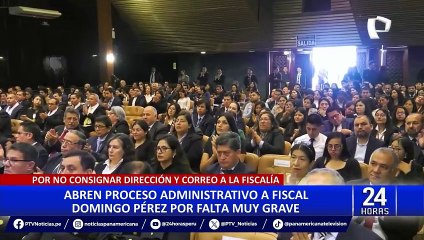 Rafael Vela pidió reprogramar declaración contra su suspensión de funciones ante la ANC