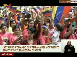 Miranda | Movimiento Somos Venezuela instala comando de campaña en la Región Central