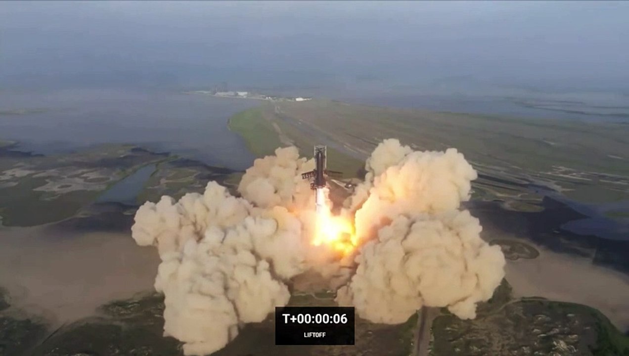 SpaceX Starship Had Explosive First Space Launch Attempt