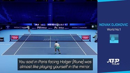 Coaching Rune?! I'm not ready to stop playing, laughs Djokovic