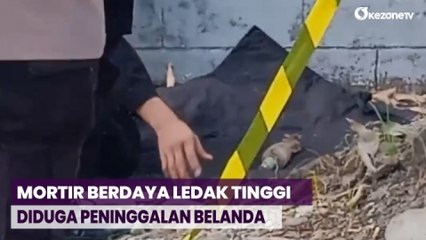 Mortir Aktif Berdaya Ledak Tinggi Ditemukan Pekerja Pabrik Semen di Maros