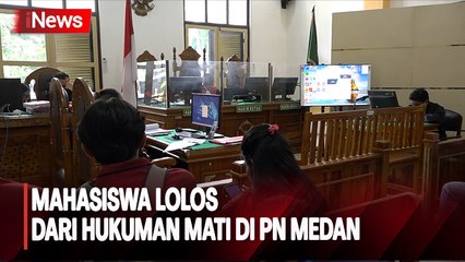 Mahasiswa Kurir  135 Kilogram Ganja Lolos dari Hukuman Mati di Medan