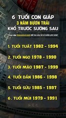 Nhân tâm  - Tuổi bươn trải theo tử vi