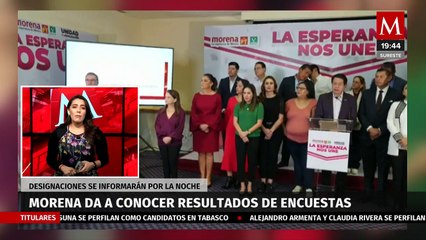 Morena define a ganadores de encuesta en Jalisco