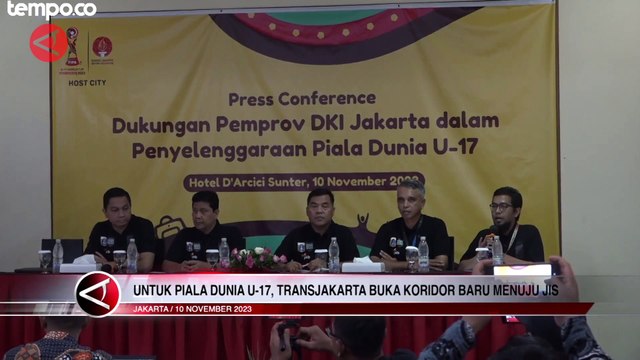 Sambut Piala Dunia U-17, TransJakarta Buka Rute Baru Menuju JIS