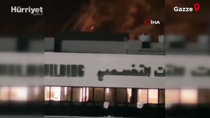 İsrail, Şifa Hastanesi’nin çevresine yoğun saldırılar düzenliyor