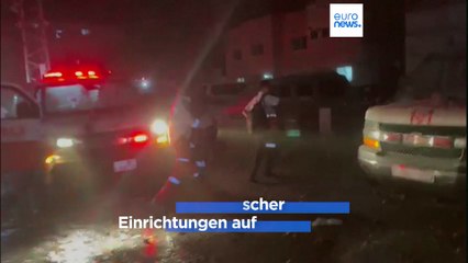 Israel bombardiert Krankenhäuser in Gaza