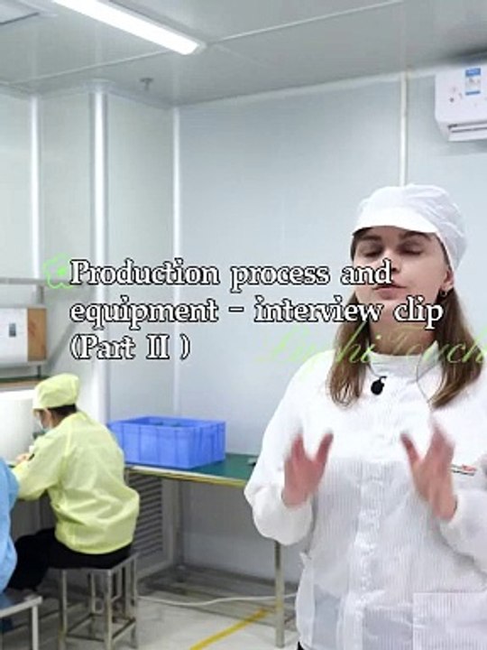 Production process and equipment - interview clip