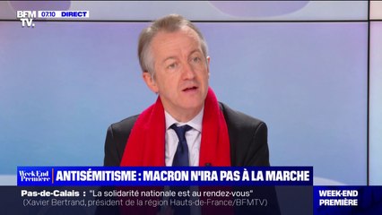 Pourquoi Emmanuel Macron ne se rendra pas à la marche contre l'antisémitisme