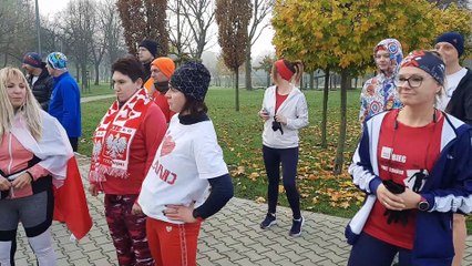 Download Video: Święto Niepodległości 2023 we Włocławku - bieg ParkRun na Słodowie.