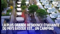 TANGUY DE BFM - Ce camping est la plus grande résidence étudiante du Pays basque