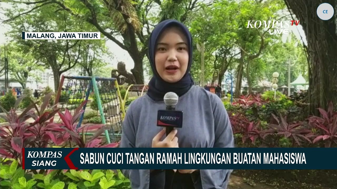 Mahasiswa UMM Buat Sabun Cuci Tangan Ramah Ling...