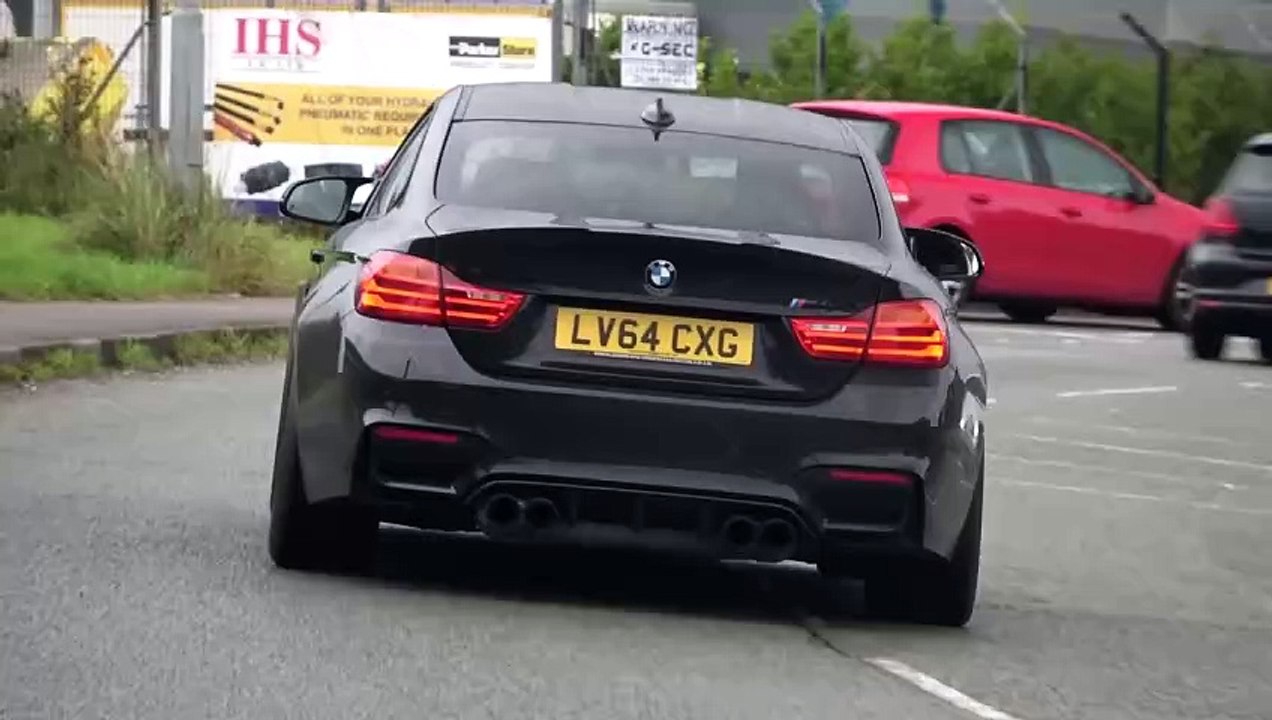 Modified Cars Leaving a Car Show (Yum Cars - Cars and Coffee October 2023)___(720P_60FPS)