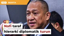 Nazri nafi taraf hierarki diplomatik Malaysia di AS direndahkan