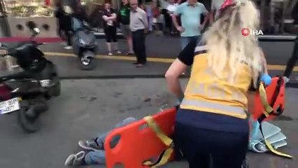 Manavgat'ta Motosiklet Kazası: Yaralı Var