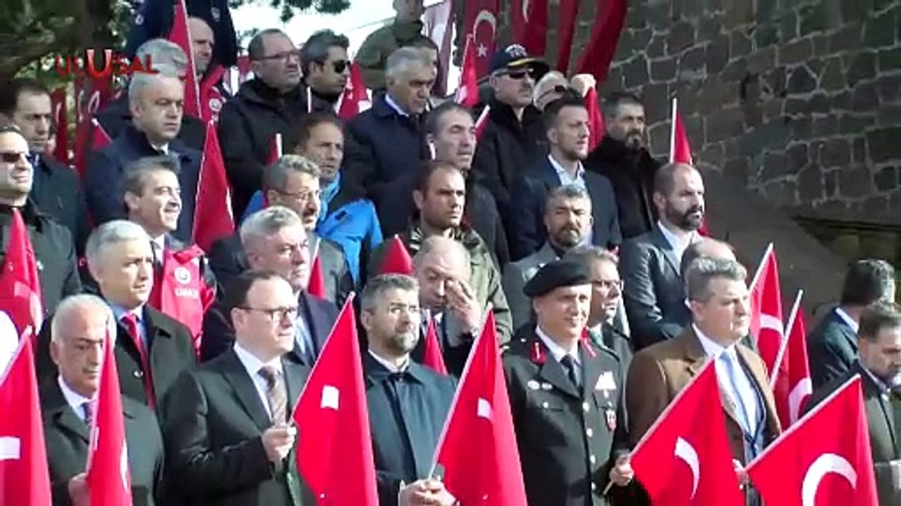 Erzurum'da Aziziye Destanı Şehitleri Anıldı