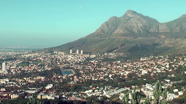 Cape town overview - great view over Cape Town from signal hill