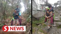 Aussie climber with severe mountain sickness carried down Mt Kinabalu