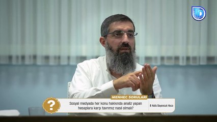 Sosyal Medyada Her Konu Hakkında Analiz Yapan Hesaplara Karşı Tavrımız Nasıl Olmalıdır? | Halis Bayancuk Hoca (Ebu Hanzala)