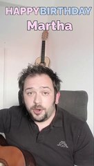 Happy Birthday, Marta! Geburtstagsgrüße an Marta