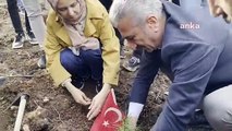 CHP Bursa İl Başkanlığı Göynüklü'de fidan dikti