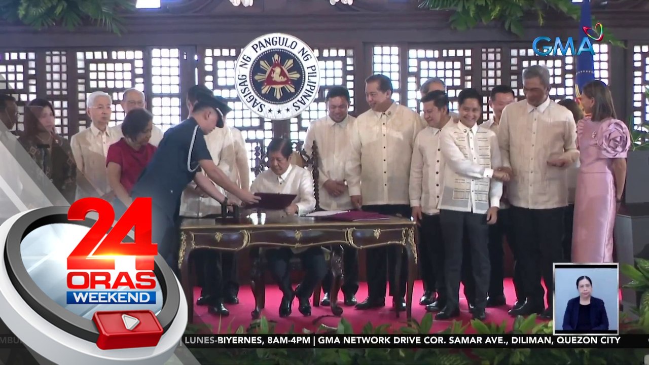 Pagbibigay ng kapangyarihan sa pangulo na tanggapin o tanggihan ang mga nominado sa MIC board, nakasaad sa revised IRR ng MIF Act | 24 Oras Weekend