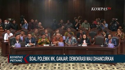 Ganjar soal Polemik Pelanggaran Etik Hakim MK: Demokrasi Mau Dihancurkan