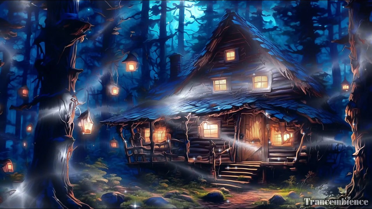 Magical Forest Cabin | 30 Minutes Mystical Forest Ambience