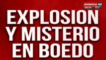 Explosión y misterio en Boedo: se incendió un vehículo en plena madrugada
