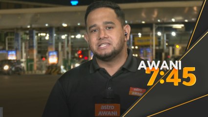 Tinjauan trafik di tol Sungai Besi