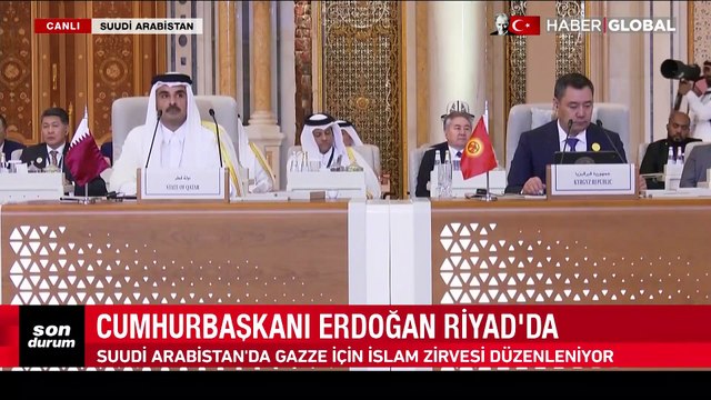 Cumhurbaşkanı Erdoğan'dan Gazze Zirvesi'nde açıklamalar: Kudüs bizim kırmızı çizgimizdir