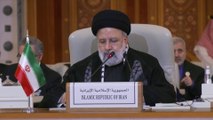 كلمة الرئيس الإيراني في افتتاح القمة العربية الإسلامية الاستثنائية بشأن غزة