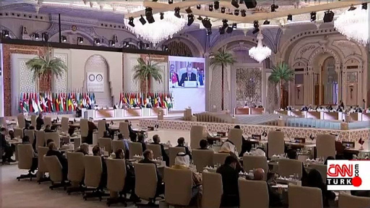 SON DAKİKA: İslam dünyasının Gazze zirvesi: Cumhurbaşkanı Erdoğan: Benzeri görülmemiş bir barbarlık