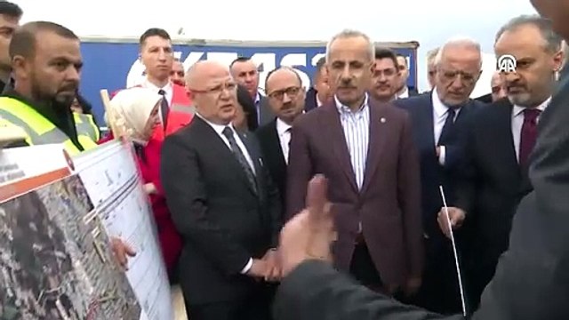 Bakan Uraloğlu, Bursa'da Çalı Yolu'nda gerçekleşen genişletme çalışmalarını inceledi