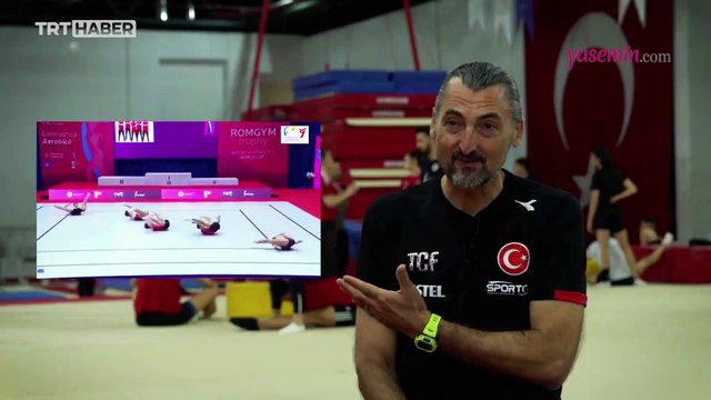 Aerobik Grup Milli Takımı Türkiye'yi gururlandırdı! Zaferi madalya ile süsledi