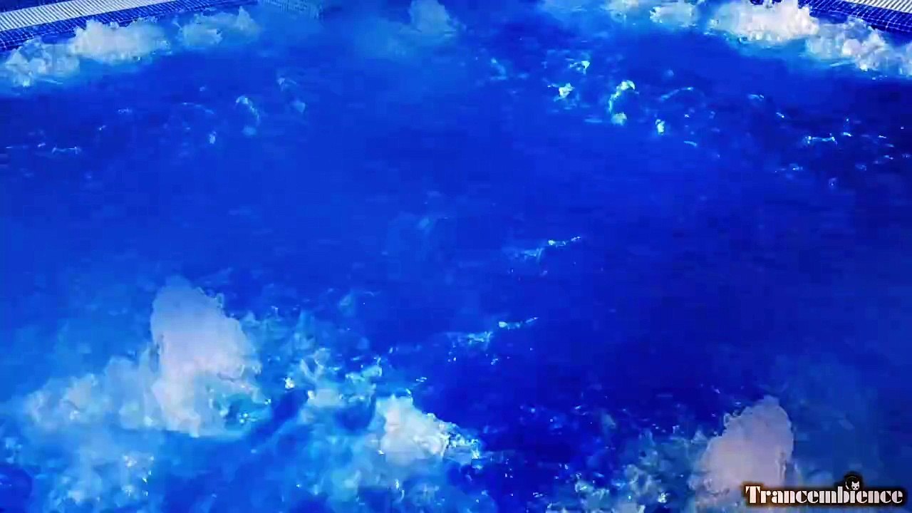 Bubbling Whirlpool Bliss | Azure Blue Water Ambience