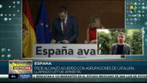 PSOE alcanzó acuerdo con agrupaciones de Cataluña