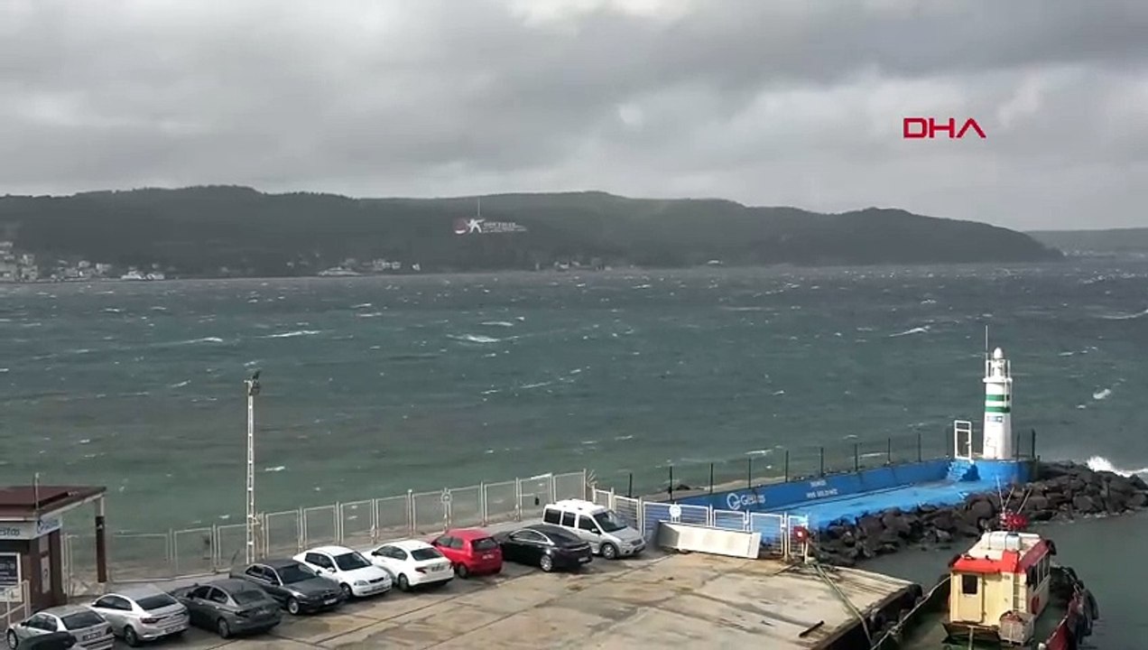 ECEABAT HATTINDAKİ FERİBOT SEFERİ İPTAL EDİLDİ