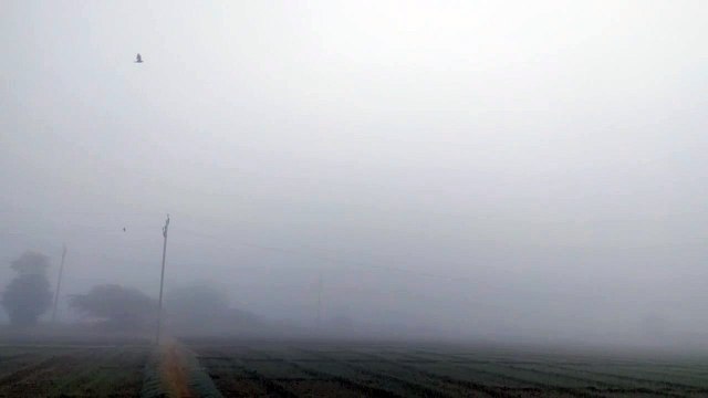 हल्की बूंदाबांदी होने से तापमान में गिरावट
