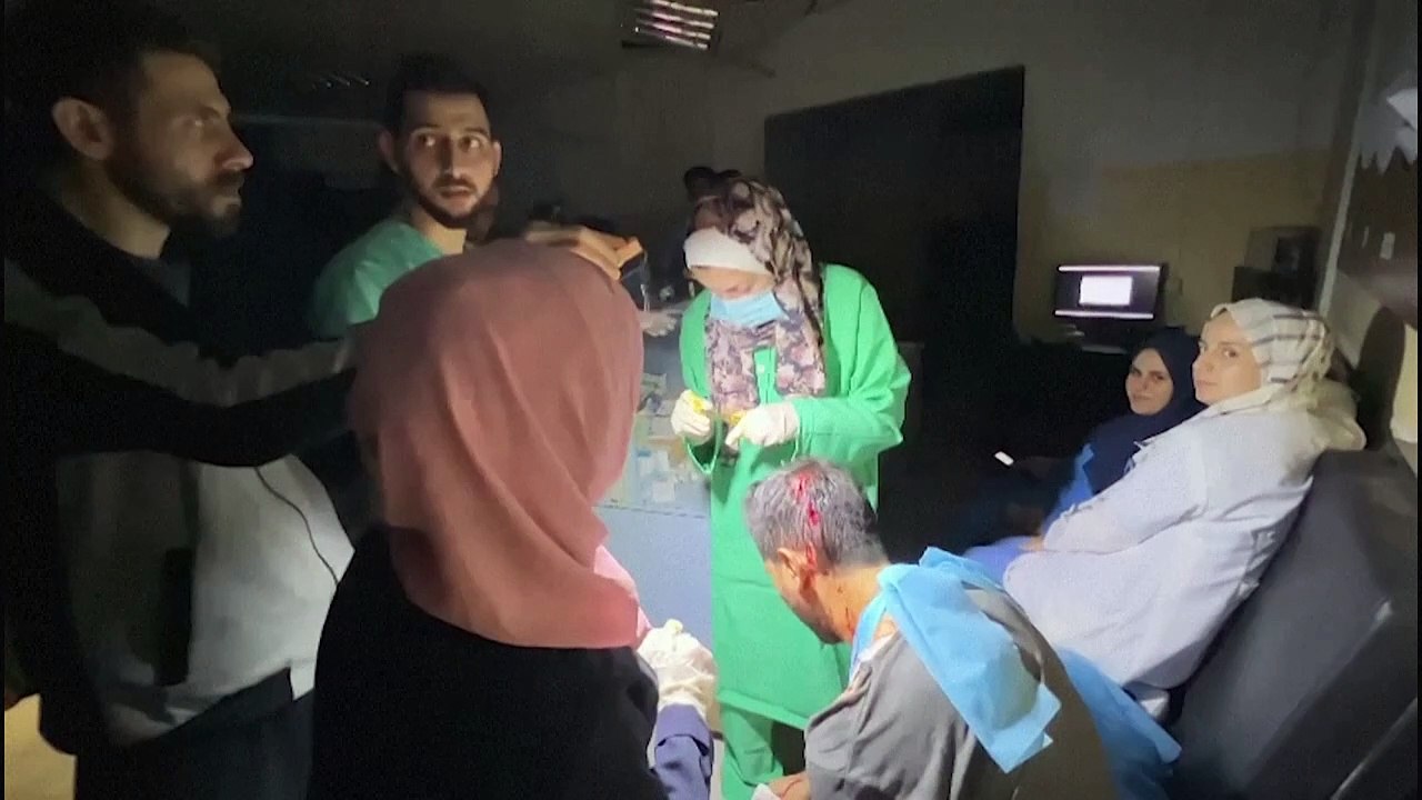 Ärzte im Gazastreifen arbeiten im Dunkeln weiter