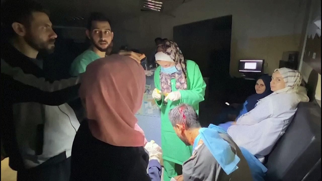 Ärzte im gazastreifen arbeiten im dunkeln weiter