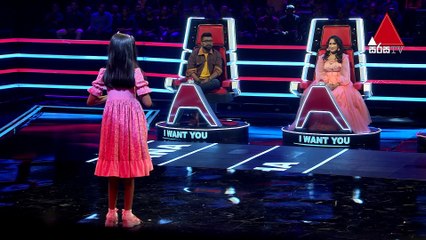 Hashini Kaweesha | Waren Heen Sare (වරෙන් හීන් සැරේ) |  Blind Auditions | The Voice Kids Sri Lanka