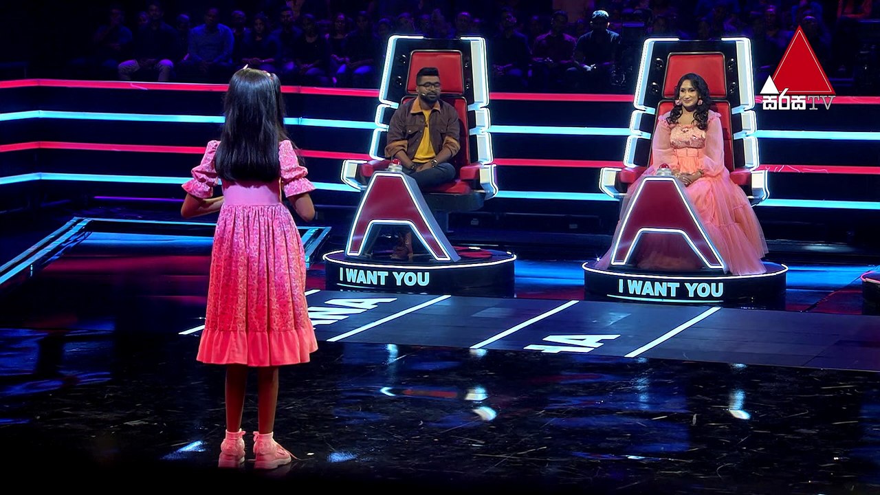 Hashini Kaweesha | Waren Heen Sare (වරෙන් හීන් සැරේ) |  Blind Auditions | The Voice Kids Sri Lanka