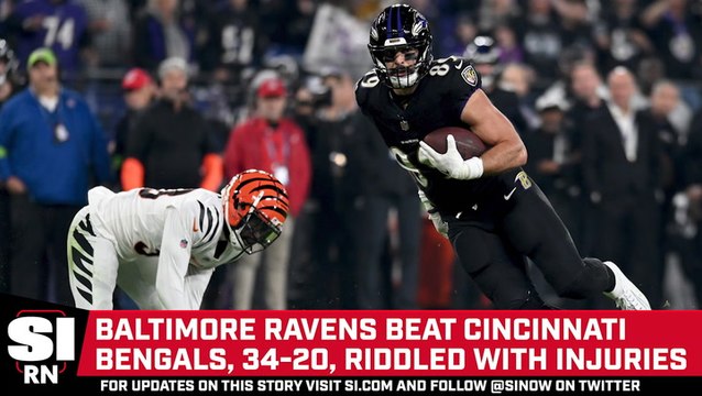Baltimore Ravens Destroys Division Rivals, Cincinnati Bengals, 34–20
