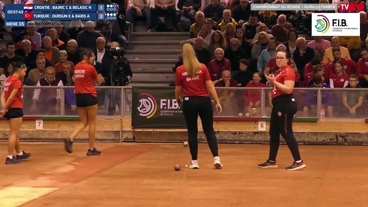 Finale, double, Mondial féminin, Rumilly 2023