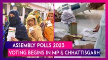 Assembly Polls 2023: Voting In Chhattisgarh And Madhya Pradesh Begins