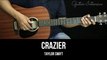 Crazier - Taylor Swift | EASY Guitar Tutorial with Chords / Lyrics