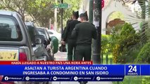 Asaltan a ciudadana argentina en San Isidro: turista habría sido víctima de reglaje